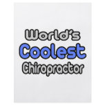 World's Coolest Chiropractor Flyer Design