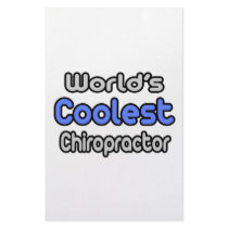 World's Coolest Chiropractor Personalized Stationery