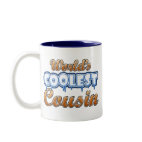 World's Coolest Cousin Two-Tone Mug