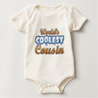 World's Coolest Cousin Infant Organic Onesie / Creeper