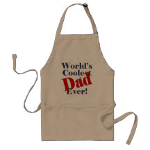 World's Coolest Dad Ever Father's Day Gift Apron