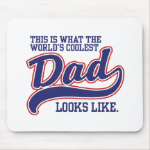 World's Coolest Dad Mousepads
