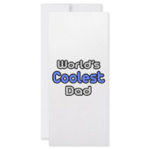 World's Coolest Dad rack cards