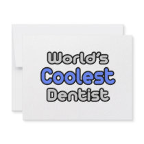 World's Coolest Dentist invitations by dentistshirts World's Coolest Dentist invitations