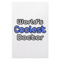 World's Coolest Doctor stationery