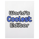World's Coolest Editor Customized Letterhead