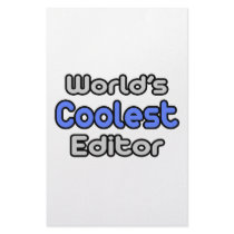 World's Coolest Editor Stationery