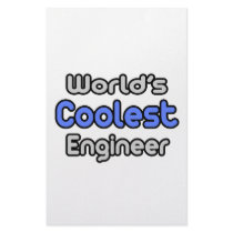 World's Coolest Engineer stationery by engineershirts World's Coolest Engineer stationery