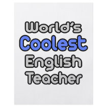 World's Coolest English Teacher flyers by englishteachershirts World's Coolest English Teacher flyers