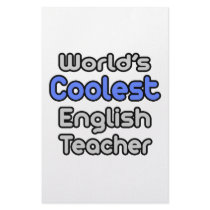 World's Coolest English Teacher stationery by englishteachershirts World's Coolest English Teacher stationery