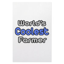 World's Coolest Farmer stationery by Farmer_Shirts World's Coolest Farmer stationery