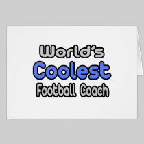 World's Coolest Football Coach Cards