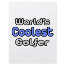 World's Coolest Golfer flyers by Golfer_Shirts World's Coolest Golfer flyers
