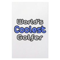 World's Coolest Golfer stationery by Golfer_Shirts World's Coolest Golfer stationery