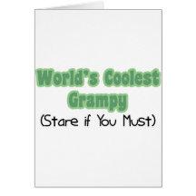 World's Coolest Grampy Greeting Cards