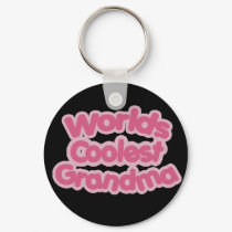 Worlds Coolest Grandma keychains by FamilyCares Worlds Coolest Grandma keychains