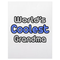 World's Coolest Grandma letterhead by Proud_Grandma_Shirts World's Coolest Grandma letterhead