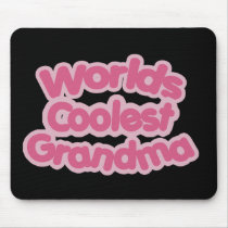 Worlds Coolest Grandma mousepads