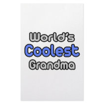 World's Coolest Grandma stationery by Proud_Grandma_Shirts World's Coolest Grandma stationery