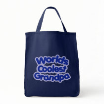 Worlds Coolest Grandpa Tote Bags