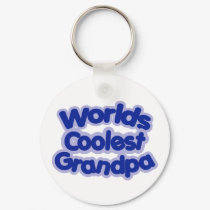 Worlds Coolest Grandpa keychains by FamilyCares Worlds Coolest Grandpa keychains