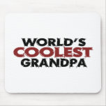 Worlds Coolest Grandpa mousepads