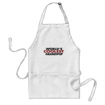 Worlds Coolest Grandpop aprons by worldsfair Worlds Coolest Grandpop aprons