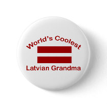 World's Coolest Latvian Grandma buttons by worldshop World's Coolest Latvian Grandma buttons