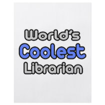 World's Coolest Librarian flyers