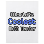 World's Coolest Math Teacher Personalized Flyer