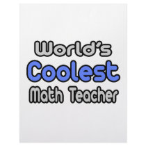 World's Coolest Math Teacher letterhead by mathteachershirts World's Coolest Math Teacher letterhead