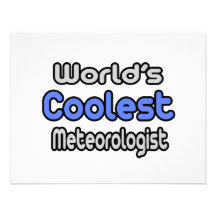 World's Coolest Meteorologist Personalized Invites