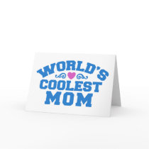 World's Coolest Mom Greeting Cards