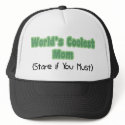World's Coolest Mom hats