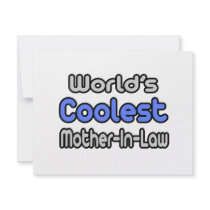 World's Coolest Mother-In-Law invitations