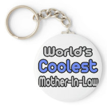 World's Coolest Mother-In-Law keychains