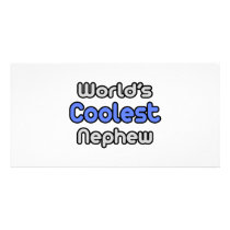 World's Coolest Nephew Personalized Photo Card