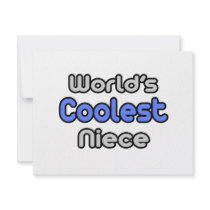 World's Coolest Niece Announcements