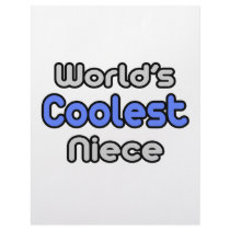 World's Coolest Niece Personalized Letterhead