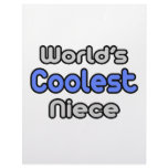 World's Coolest Niece Personalized Letterhead