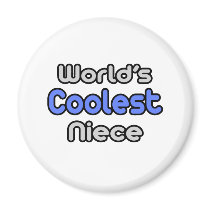 World's Coolest Niece magnets by Niece_Shirts World's Coolest Niece magnets