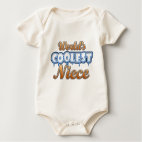 World's Coolest Niece Infant Organic Onesie / Creeper