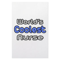 World's Coolest Nurse stationery by nurseshirts World's Coolest Nurse stationery