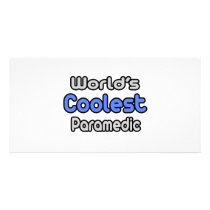 World's Coolest Paramedic photo cards