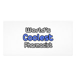 World's Coolest Pharmacist Customized Photo Card