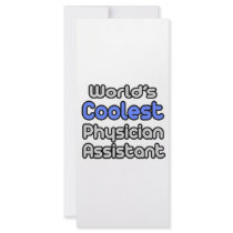 World's Coolest Physician Assistant Rack Card
