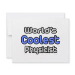 World's Coolest Physicist Invitations