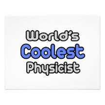 World's Coolest Physicist Invitations