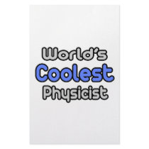 World's Coolest Physicist stationery