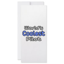 World's Coolest Pilot Customized Rack Card